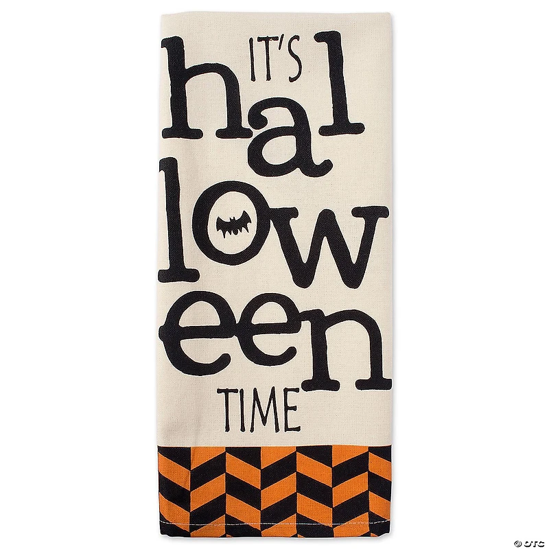 Assorted All Hallows Eve Halloween Printed Dishtowel (Set Of 2)