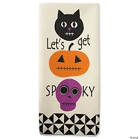 Assorted All Hallows Eve Halloween Printed Dishtowel (Set Of 2)