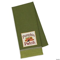 Assorted Country Pumpkin Embroidered Dishtowel (Set Of 3)