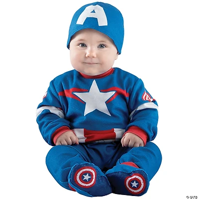 Baby Captain America Steve Rogers Costume