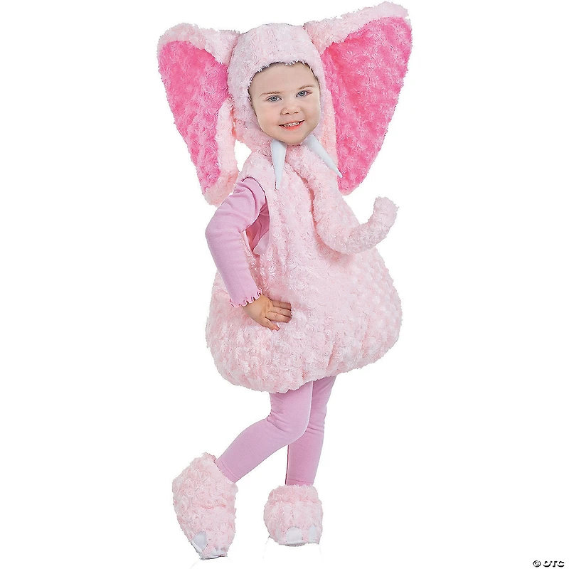 Baby Girl’s Pink Elephant Costume