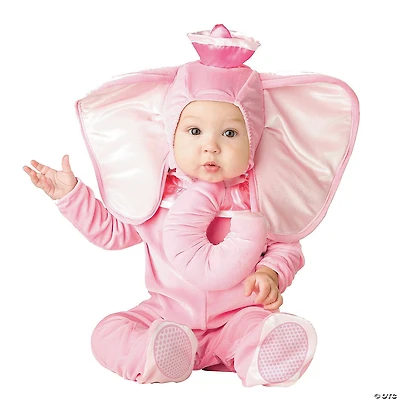 Baby Pink Elephant Costume