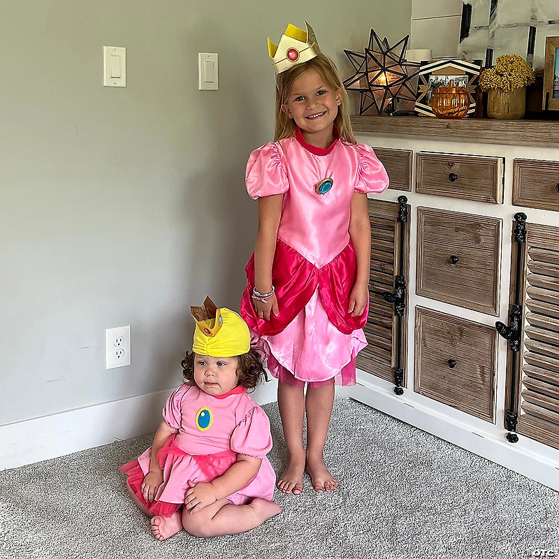 Baby Posh Super Mario Bros.™ Princess Peach Costume