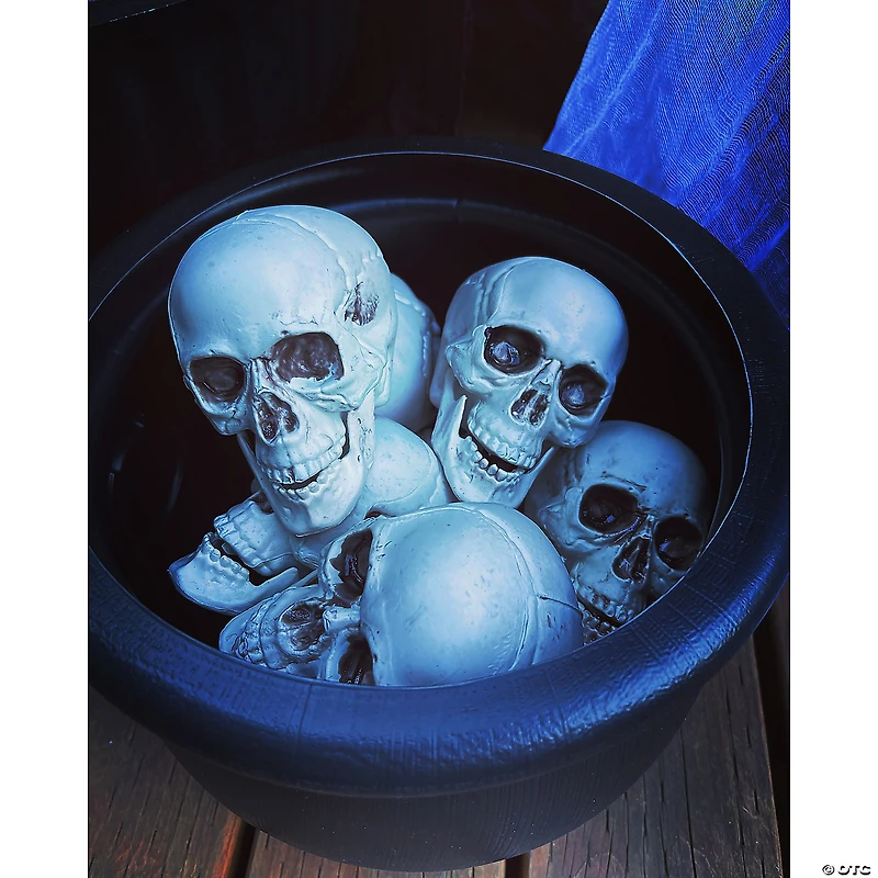 Bag of Skulls Halloween Decorations