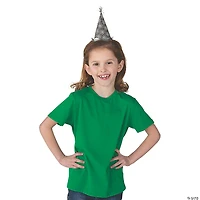 Basic Boo Halloween Cone Party Hats - 6 Pc.