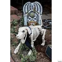 Beagle Bonez Dog Skeleton Halloween Decoration