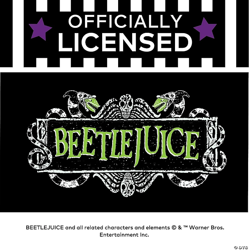 Beetlejuice™ Cardboard Stacked Can Toss Game with Bean Bags - 9 Pc.