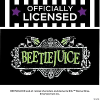 Beetlejuice™ Cardboard Stacked Can Toss Game with Bean Bags - 9 Pc.