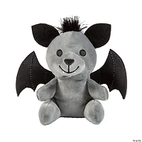 Black & Gray Bat Stuffed Bear - 12 Pc.