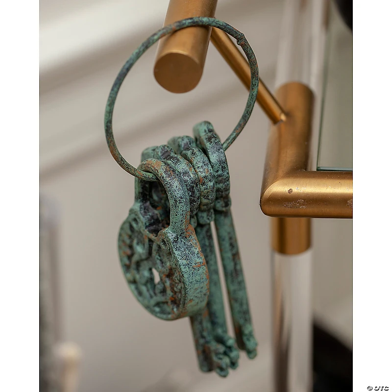 Black Antique Key Ring Decoration