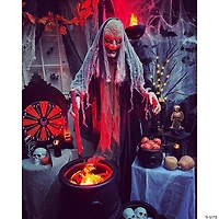 Black Cauldrons Halloween Decorations