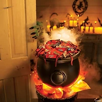 Black Cauldrons Halloween Decorations