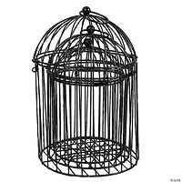 Black Metal Birdcages Tabletop Decorations - 3 Pc.