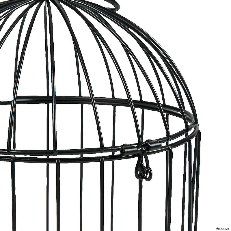 Black Metal Birdcages Tabletop Decorations - 3 Pc.