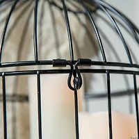 Black Metal Birdcages Tabletop Decorations - 3 Pc.