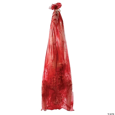 Bloody Body in Bag Halloween Decoration
