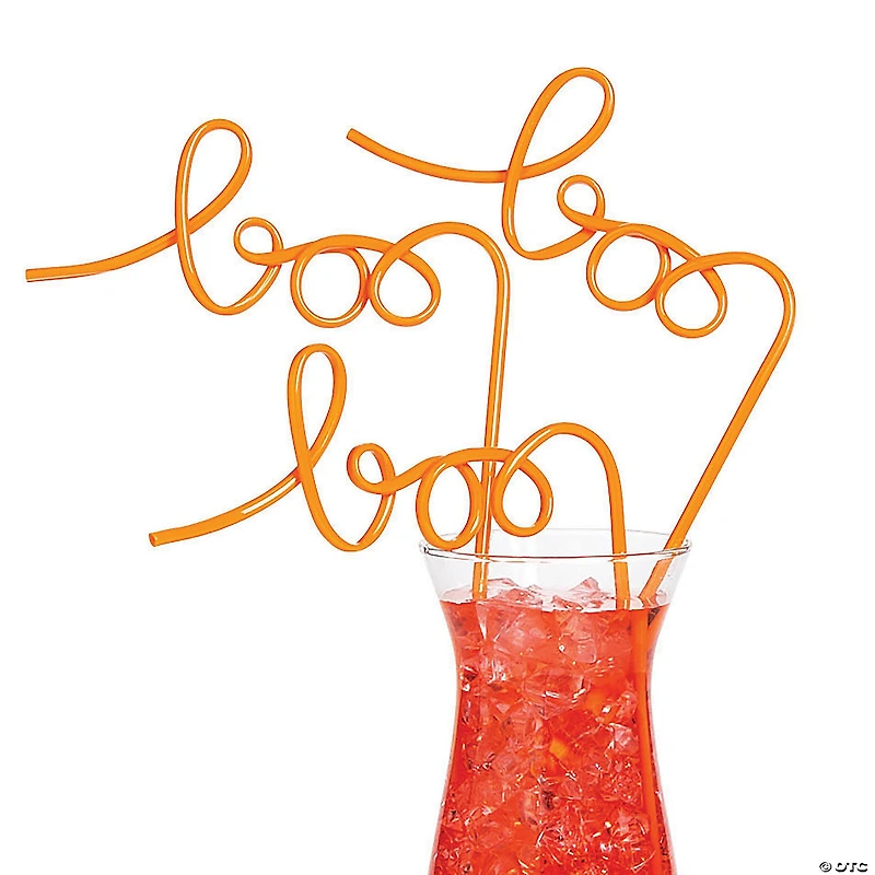 Boo Silly Straws - 6 Pc.