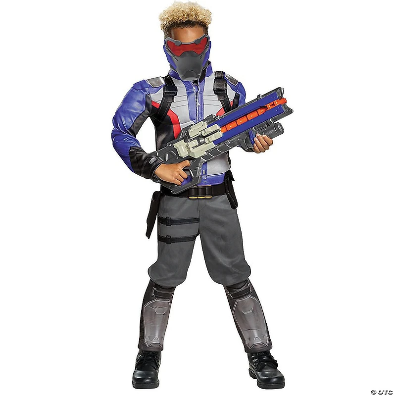 Boy’s Classic Muscle Overwatch Soldier: 76 Costume