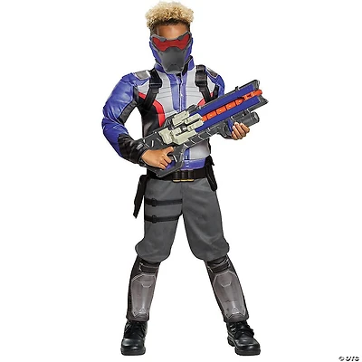 Boy’s Classic Muscle Overwatch Soldier: 76 Costume