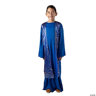 Boy’s Wise Man Costume Blue & Gold Vest