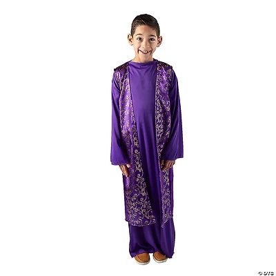 Boy’s Wise Man Costume Purple & Gold Vest