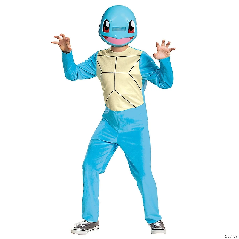 Boy's Classic Pokemon Squirtle Costume