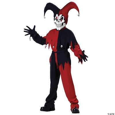Boy's Evil Jester Costume