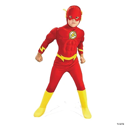 Boy's Flash Muscle Chest Costume
