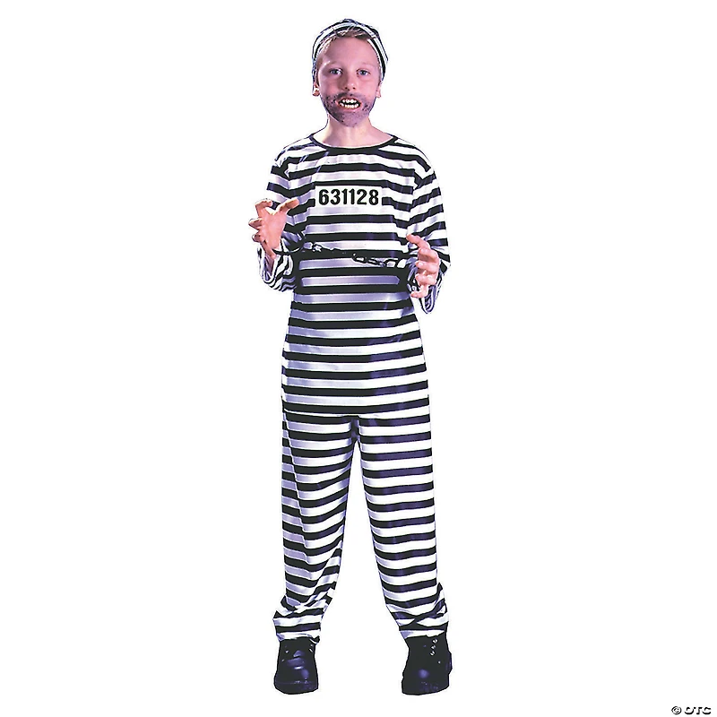 Boy's Jailbird Costume