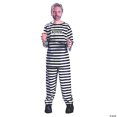 Boy's Jailbird Costume