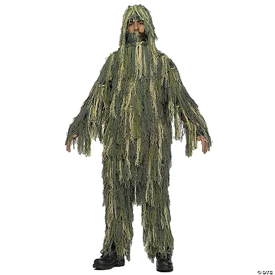 Boy's Jungle Camouflage Suit Costume