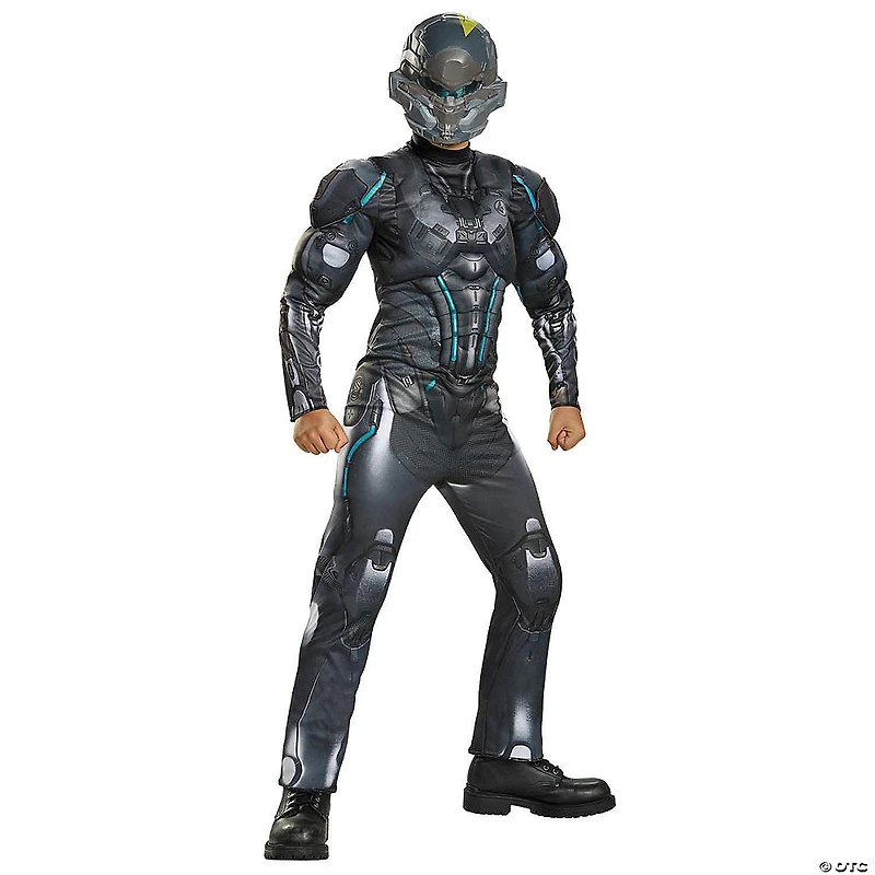 Boy's Muscle Halo Spartan Locke Costume