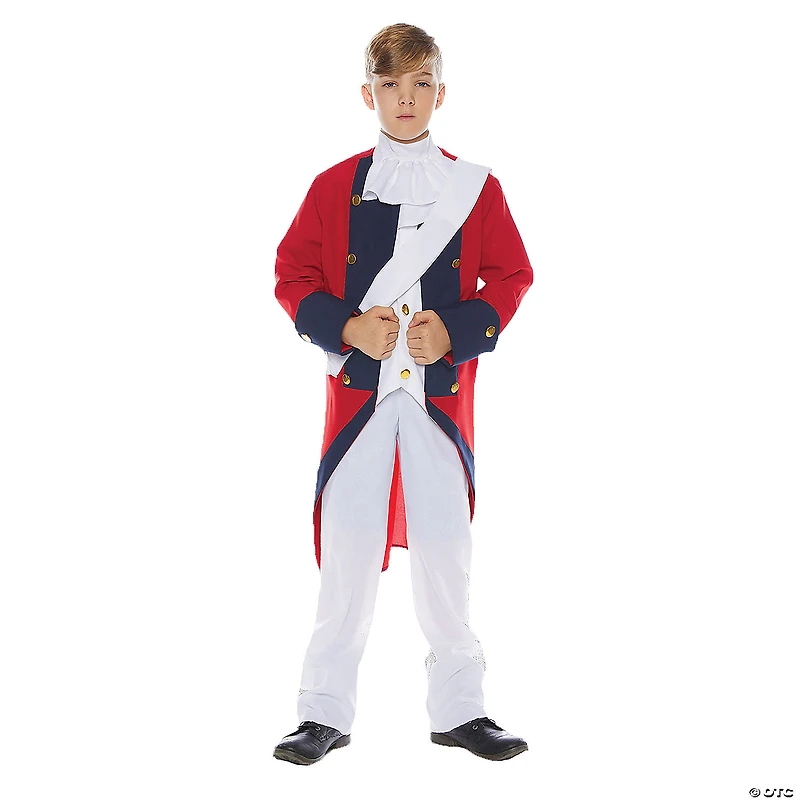Boy's Redcoat Soldier Costume