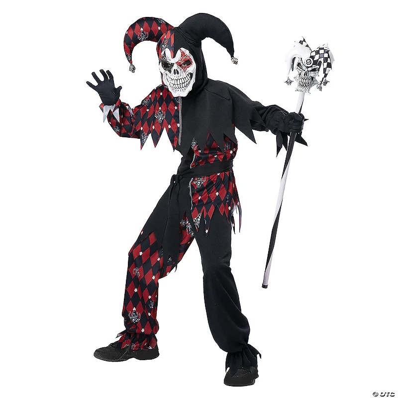Boy's Sinister Jester Costume