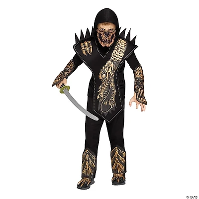 Boy's Skull Dragon Ninja Costume