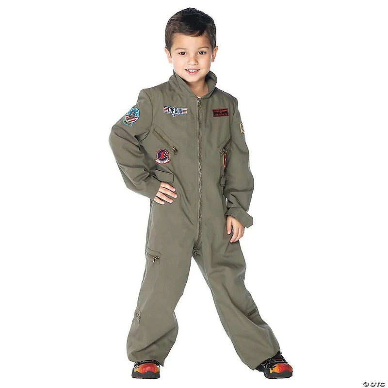Boy's Top Gun Flight Suit Costume
