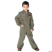 Boy's Top Gun Flight Suit Costume