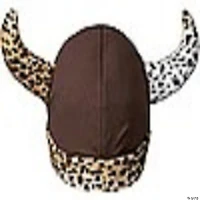 Brown and White Viking Girl Child Halloween Costume - Medium