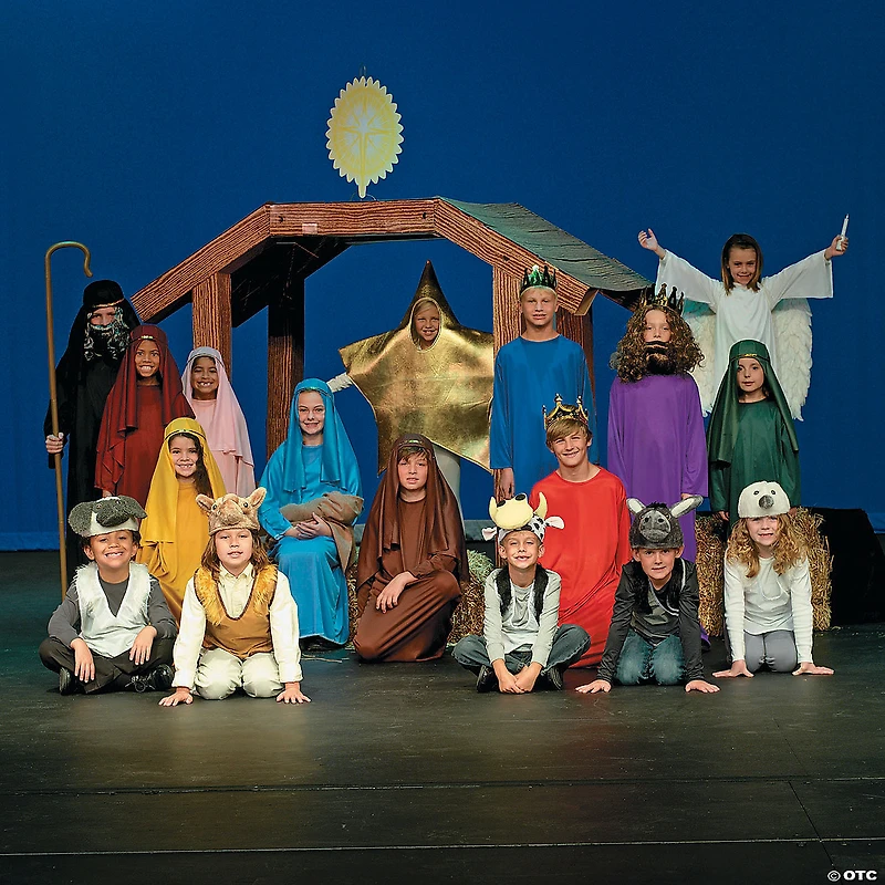 Brown Nativity Hat