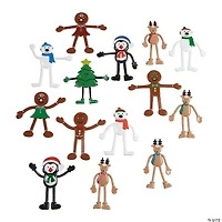 Bulk 100 Pc. Christmas Bendable Assortment