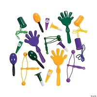Bulk 100 Pc. Mardi Gras Noisemaker Assortment