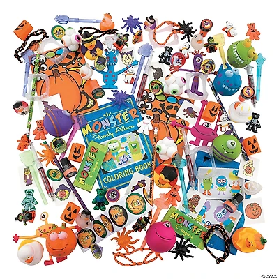 Bulk 1000 Pc. Mega Halloween Assortment