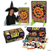 Bulk 101 Pc. Halloween Game Wheel & Prize Kit