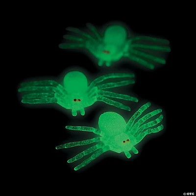 Bulk 108 Pc. Glow-in-the-Dark Spiders