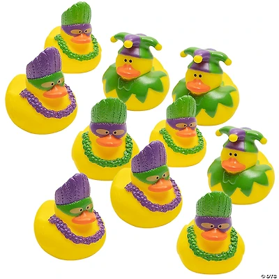 Bulk 120 Pc. Mardi Gras Rubber Ducks