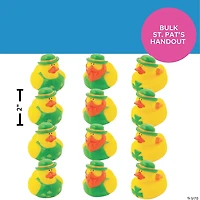 Bulk 120 Pc. St. Patrick’s Day Rubber Ducks
