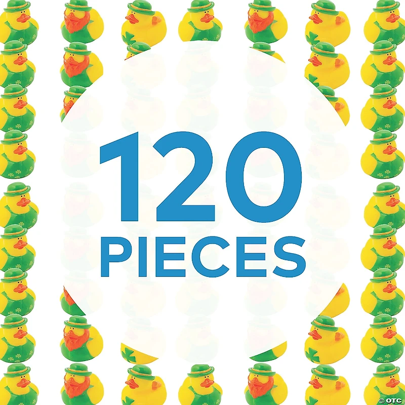 Bulk 120 Pc. St. Patrick’s Day Rubber Ducks
