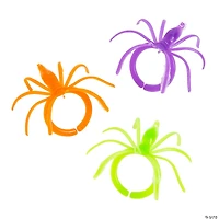 Bulk 144 Pc. Colorful Halloween Spider Rings