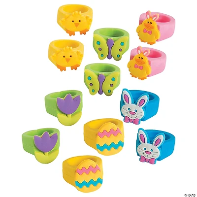 Bulk 144 Pc. Easter Rings