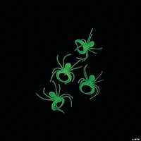 Bulk 144 Pc. Glow-in-the-Dark Plastic Spider Rings